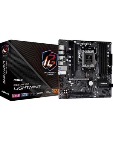 ASROCK Placa base b650m pg lightning am5 matx