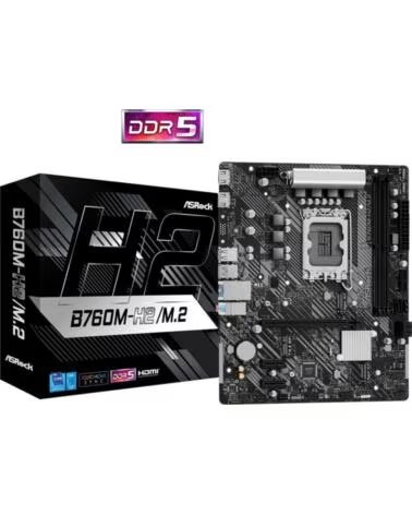 ASROCK Placa base b760m - h m 2 lga1700 matx