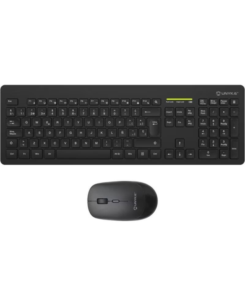 UNYKACH Teclado raton mk212 pro slim inalambrico