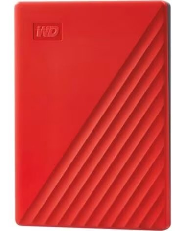 WESTERN DIGITAL WD Disco duro externo hdd wd western digital 2tb my passport usb 3 2 rojo