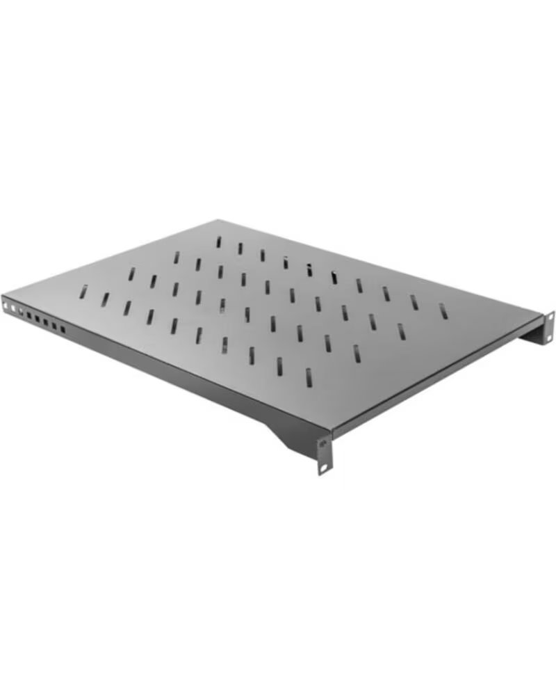 LANBERG Bandeja fija 1u 483x750mm hasta 15kg rack de 19 pulgadas negro