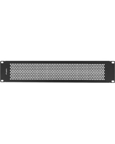 LANBERG Panel ciego 2u 19 pulgadas perforado negro