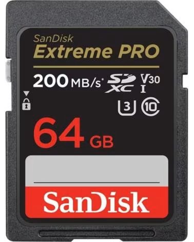 SANDISK Tarjeta memoria secure digital sdxc 64gb extreme pro clase 10 uhs - i u3
