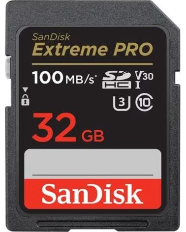 SANDISK Tarjeta memoria secure digital sdhc 32gb extreme pro clase 10 uhs - i u3