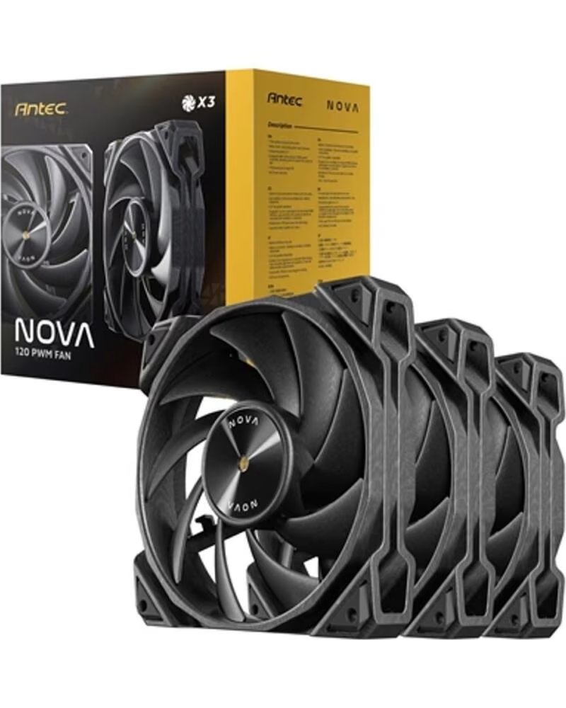 ANTEC Ventilador cpu nova 3x 120mm negro