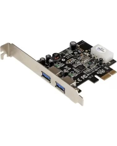 STARTECHCOM Tarjeta de puertos startech pci express 2 usb en 1