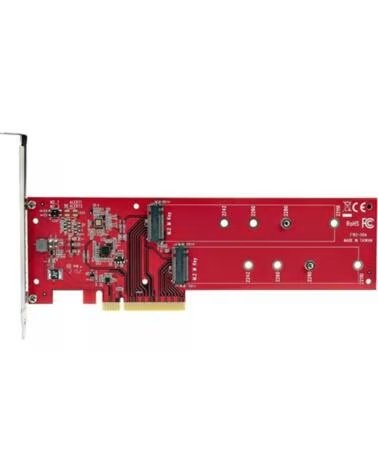 STARTECHCOM Tarjeta de interfaz startech dual - m2 - pcie - card - b