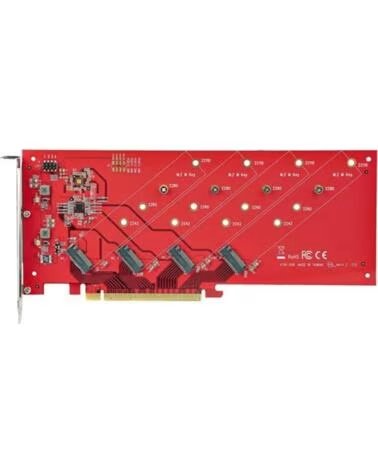 STARTECHCOM Tarjeta de interfaz startech quad - m2 - pcie - card - b