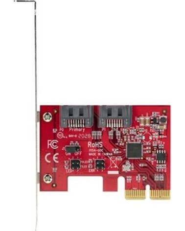 STARTECHCOM Tarjeta sata startech 2p6gr - pcie - sata - card