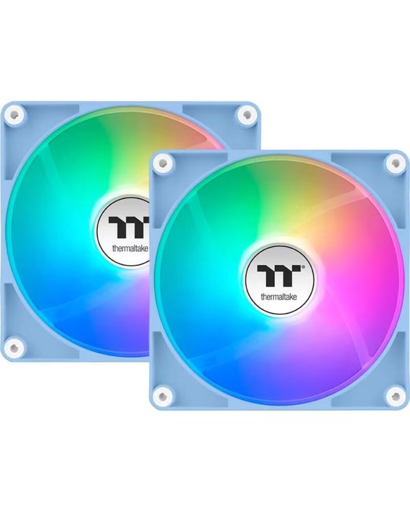 THERMALTAKE Ventilador caja ct120 argb 2x 120mm azul