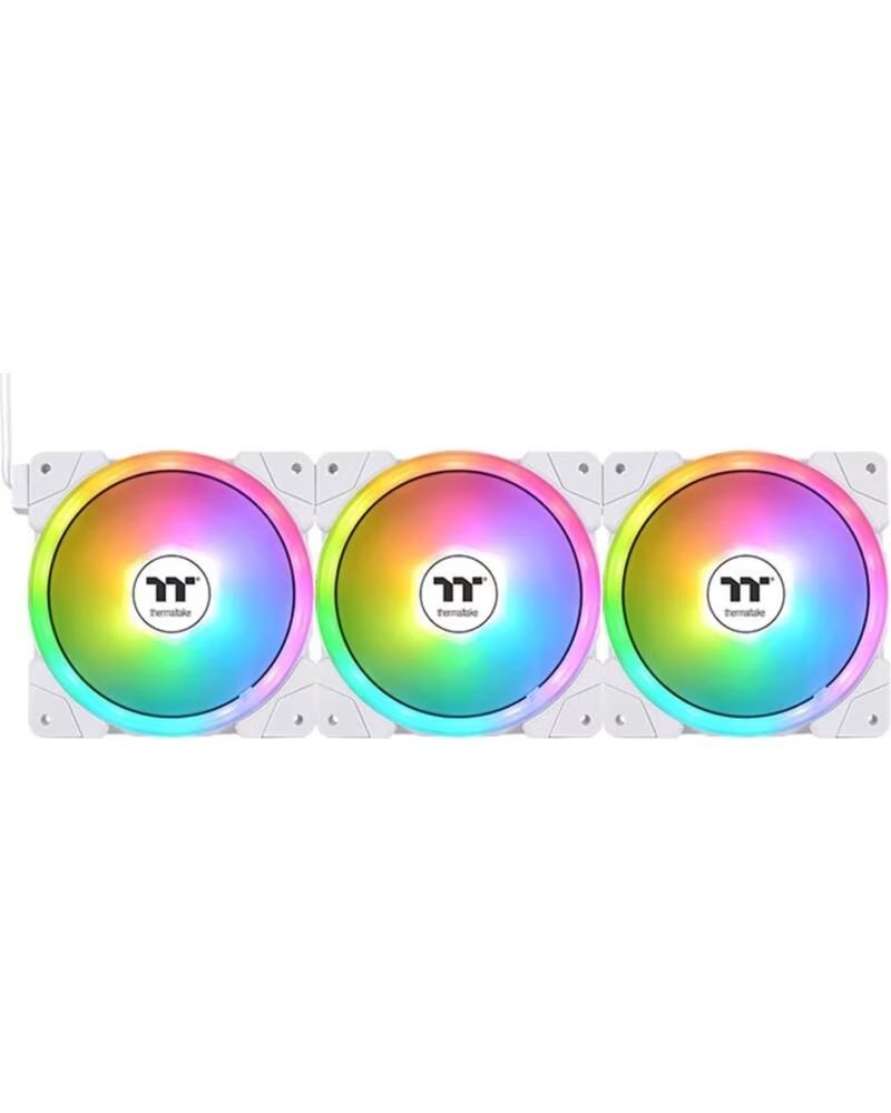 THERMALTAKE Ventilador caja swafan ex14 argb 3x 140mm blanco