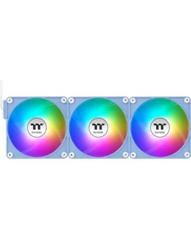 THERMALTAKE Ventilador caja inv magnetico ct120 ex argb 3x 120mm azul hydrangea