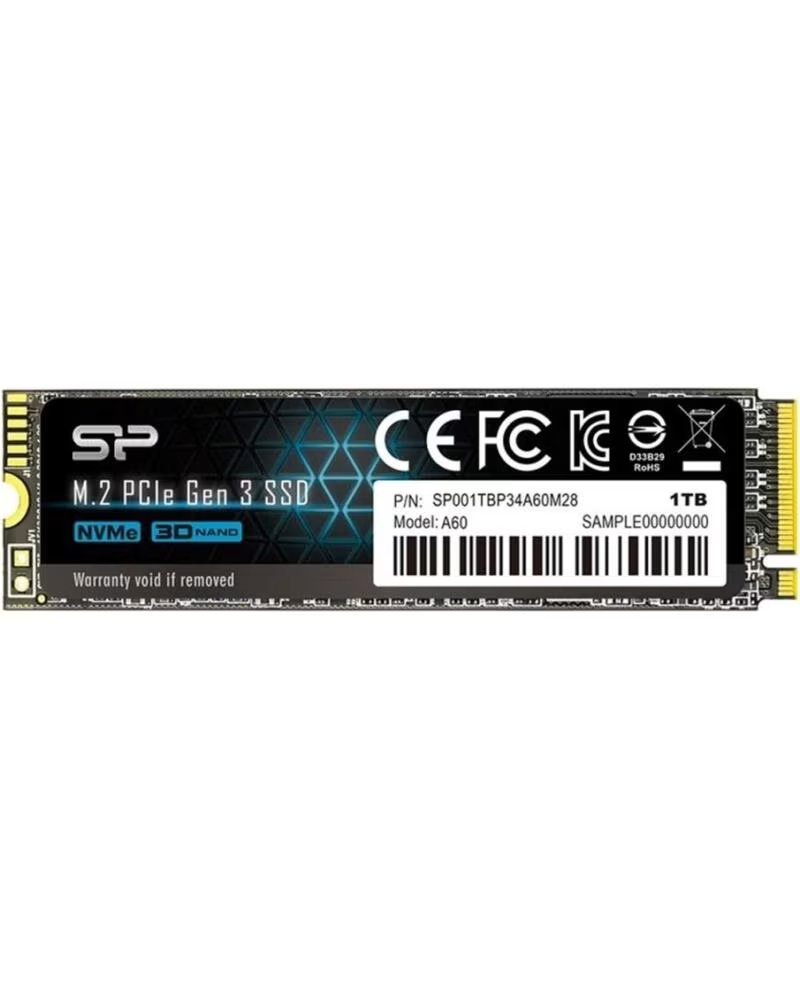 SILICON POWER Disco duro interno ssd p34a60 1tb m 2 pci express