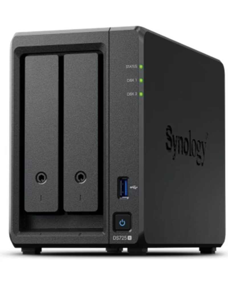 SYNOLOGY Servidor nas disk station ds725 4gb 2 bahias gigabit ethernet