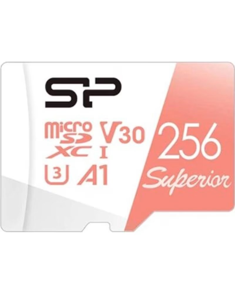SILICON POWER Tarjeta memoria micro sdxc superior 256gb clase 10 uhs - i u3