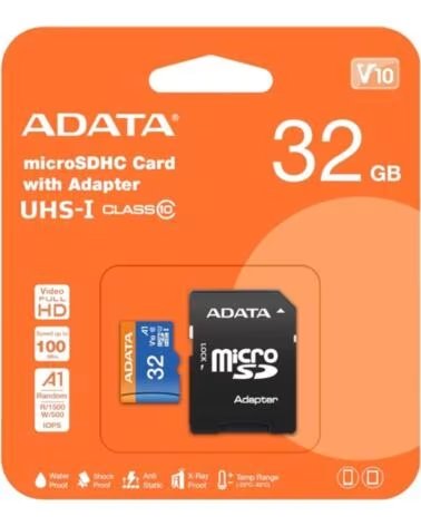 ADATA Tarjeta memoria micro sd 32gb cl10 adaptador sd