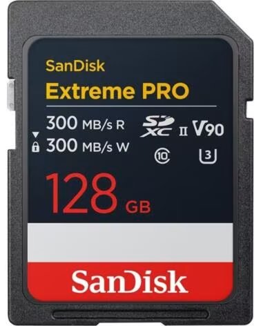 SANDISK Tarjeta memoria secure digital sdxc 128gb extreme pro v90 clase 10 uhs - ii u3