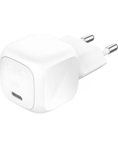 BELKIN Cargador de pared wca009kqwh 20w usb tipo c blanco