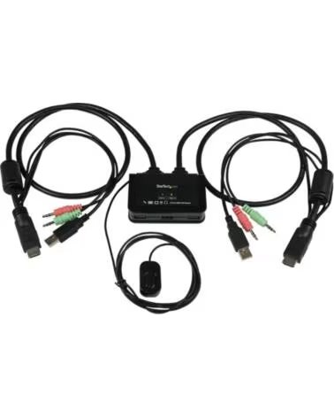 STARTECHCOM Conmutador kvm star tech 2 usb 2 hdmi switch