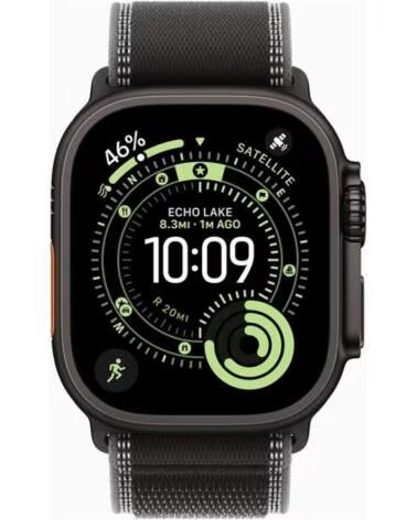 APPLE Smartwatch watch ultra 3 gps cellular 49mm black titanium case black - charcoal trail loop - m - l