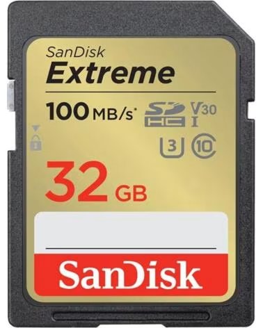 SANDISK Tarjeta memoria flash extreme 32gb