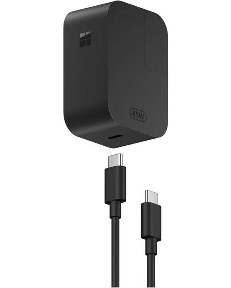 MICROSOFT Cargador portatil surface 45w usb tipo c negro