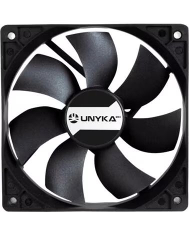 UNYKACH Ventilador caja 120mm negro
