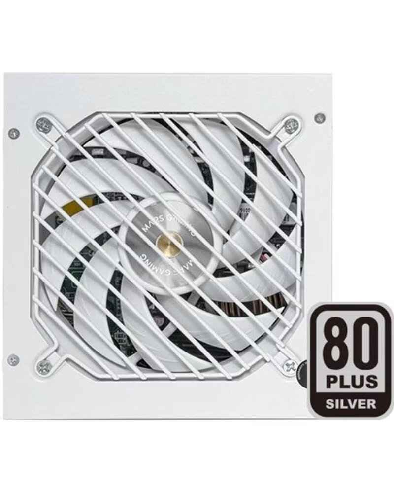 MARS GAMING Fuente alimentacion mpze750si atx 750w blanca