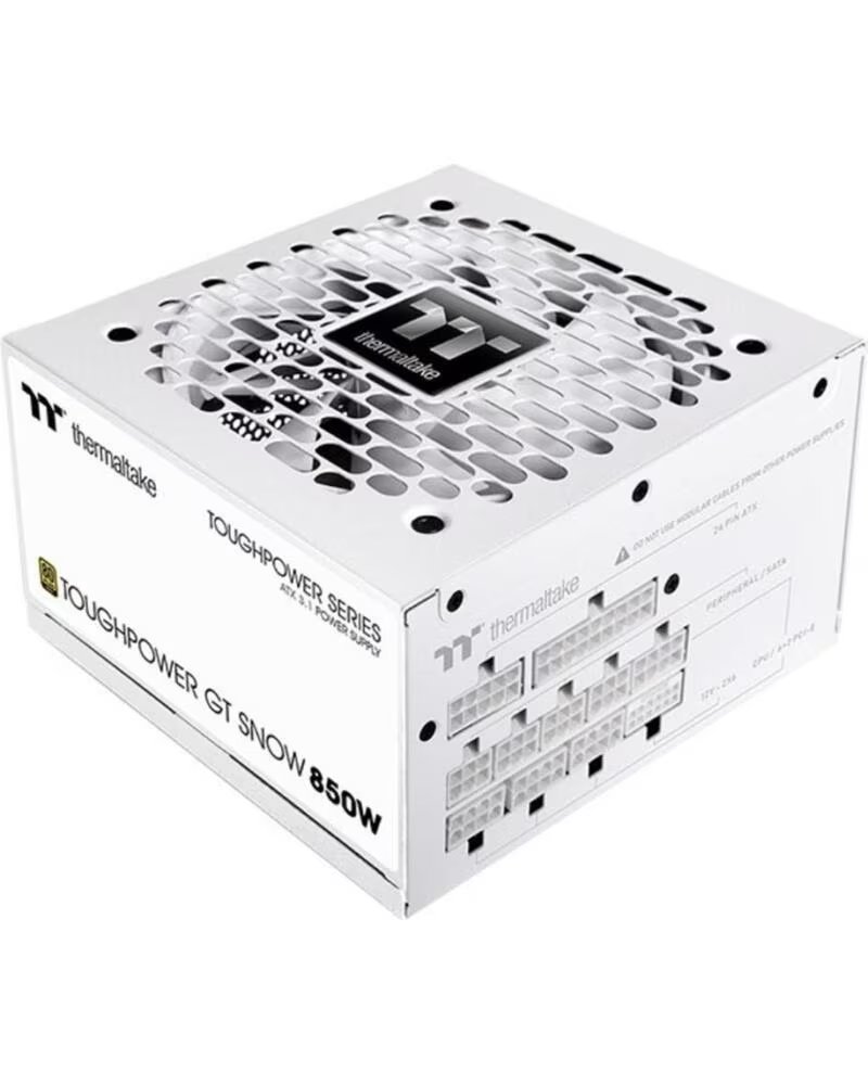 THERMALTAKE Fuente alimentacion toughpower gt gaming atx 850w blanca