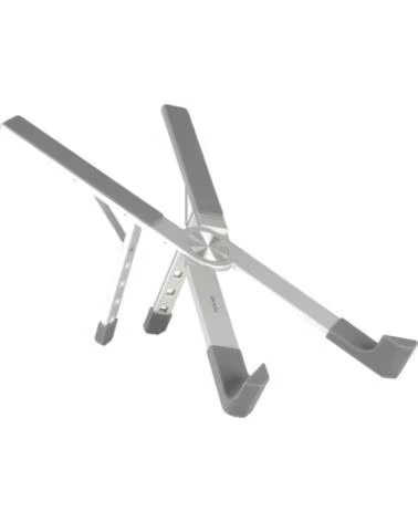 TOOQ Soporte - base elevador para portatil 17 pulgadas plata