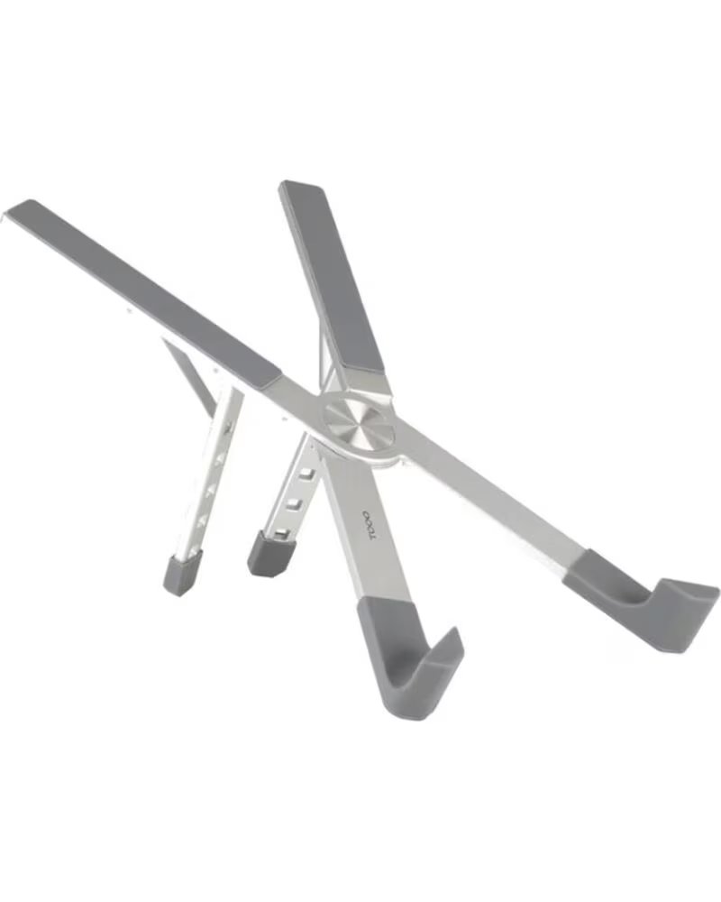 TOOQ Soporte - base elevador para portatil 17 pulgadas plata
