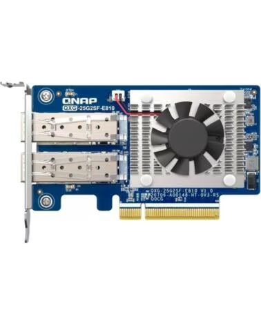 QNAP Tarjeta de red qxg - 25g2sf - e810 2x sfp pci express 4 0