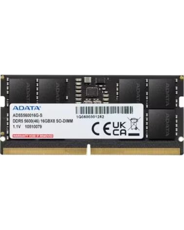 ADATA Memoria ram ddr5 16gb sodimm 5600 mhz