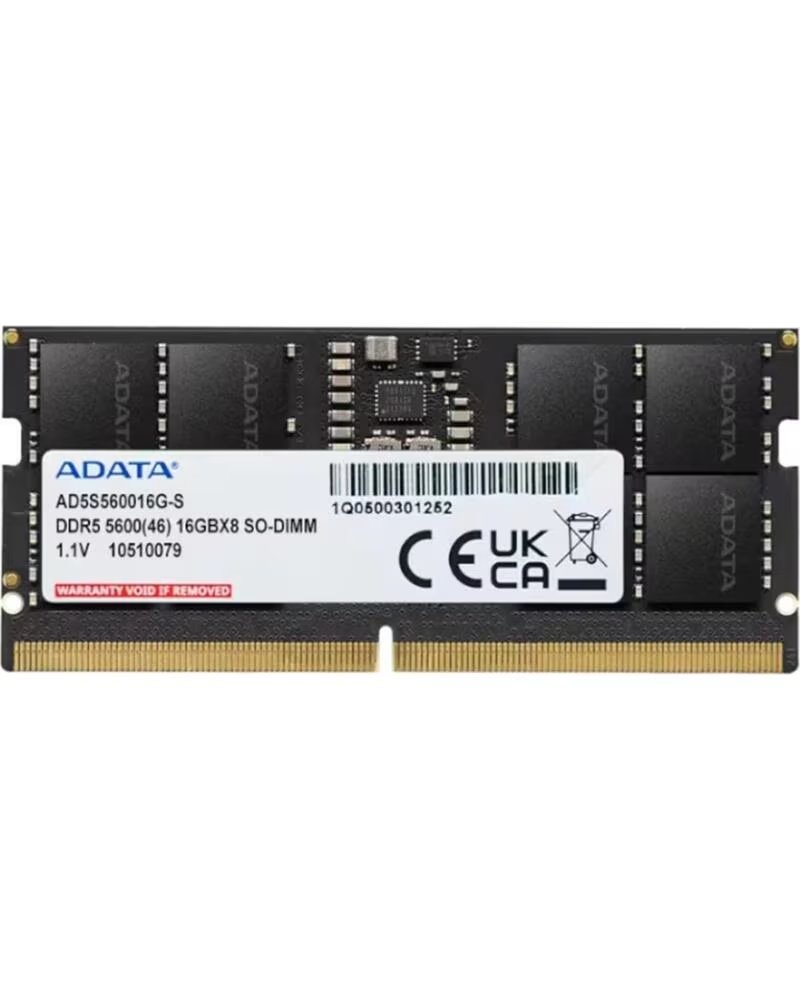 ADATA Memoria ram ddr5 16gb sodimm 5600 mhz