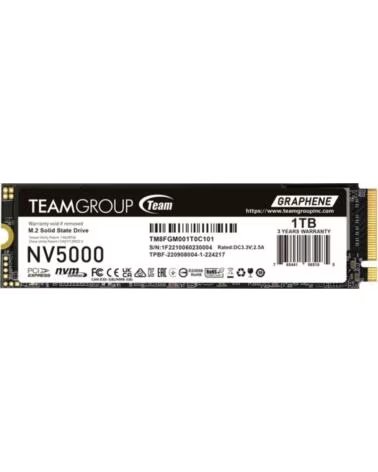 TEAMGROUP Disco duro interno ssd nv5000 1tb m 2 pci express 4 0