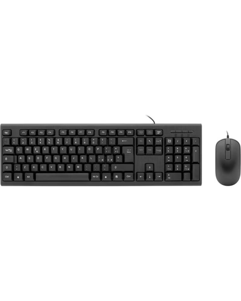 COOLBOX Teclado mouse coo - ktr - 02uit negro italiano