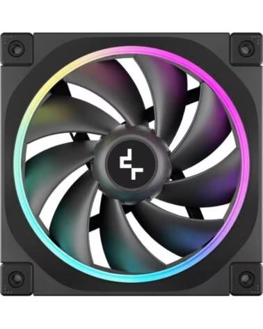 DEEPCOOL Ventilador caja fl12 argb 120mm negro