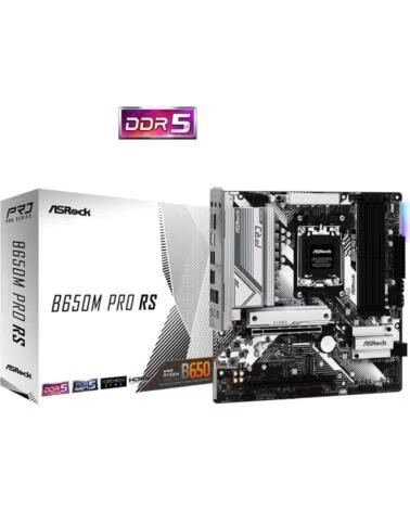 ASROCK Placa base b650m pro rs am5 matx - 4x ddr5