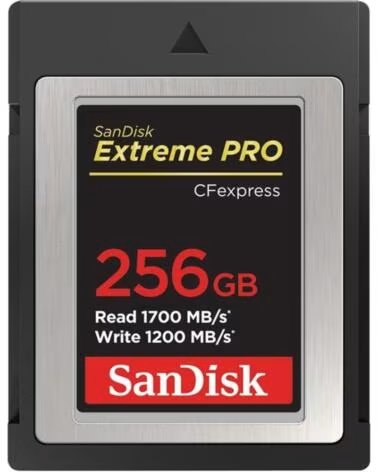SANDISK Tarjeta memoria flash extreme pro cfexpress 256gb