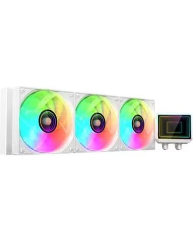 MARS GAMING Kit refrigeracion liquida ml - two360w argb 3x 120mm blanco
