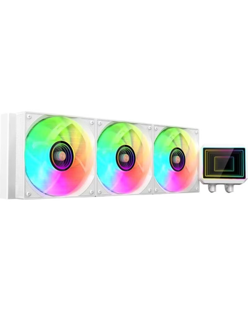MARS GAMING Kit refrigeracion liquida ml - two360w argb 3x 120mm blanco