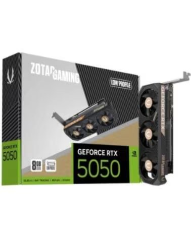 ZOTAC Tarjeta grafica gaming rtx 5050 8gb gddr6 - 2x dp - 1x hdmi pci express 5 0