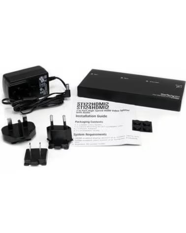 STARTECHCOM Multiplicador hdmi startech 2 puertos amplificador