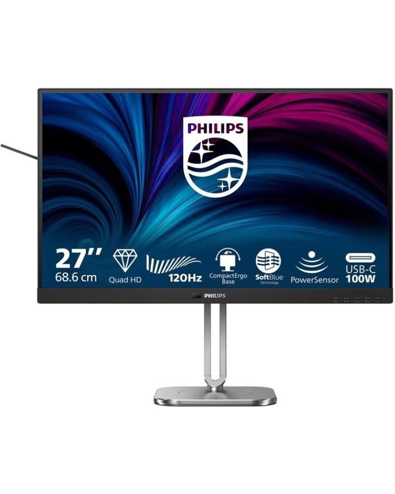 PHILIPS Monitor led 27 pulgadas 27b2u4601 - 00 ips - qhd - dp - hdmi - 120hz - vesa 100x100
