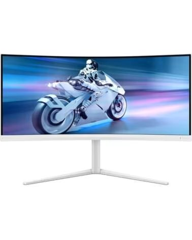 PHILIPS CURVED GAMING MONITOR 34" 34M2C5501A/00 FAST VA WQHD DP HDMI 180HZ 05MS VESA