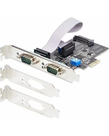 STARTECHCOM Tarjeta de red startech 2s232422485 - pc - card 2x rs232 pci express