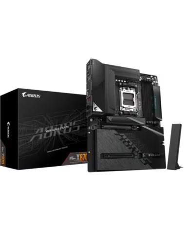 GIGABYTE Placa base x870 aorus tealth am5 atx - 4x drr5 - 2x sata3