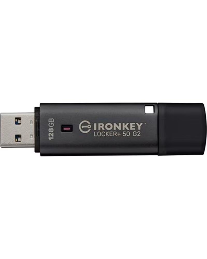 KINGSTON Memoria usb 3 2 128gb ironkey locker50 g2