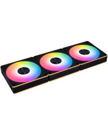 LIAN LI Ventilador uni fan cl inalambrico argb 3x 120mm negro controlador