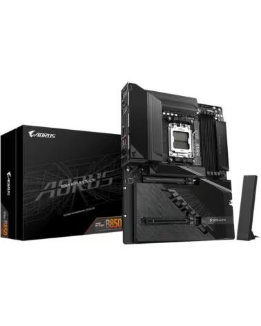 GIGABYTE Placa base b850 aorus stealth atx am5 - 4x ddr5 - 2x sata3